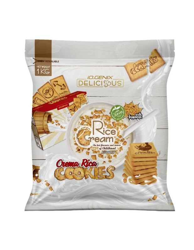 Tienda Suplementos Deportivos 50 crema de arroz crema rica cookies