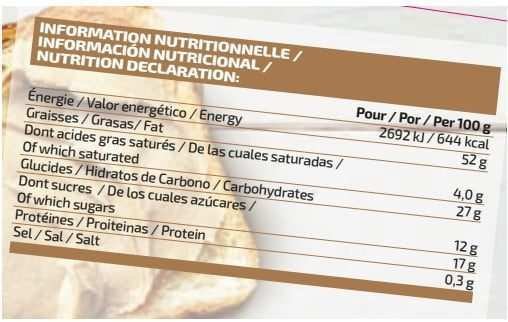 info Crema Avellanas