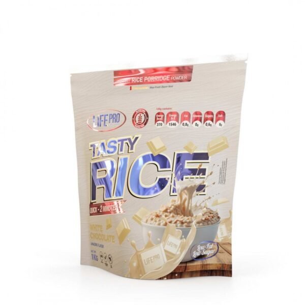 HARINA DE ARROZ LIFE PRO FIT FOOD TASTY RICE 1KG - Imagen 3