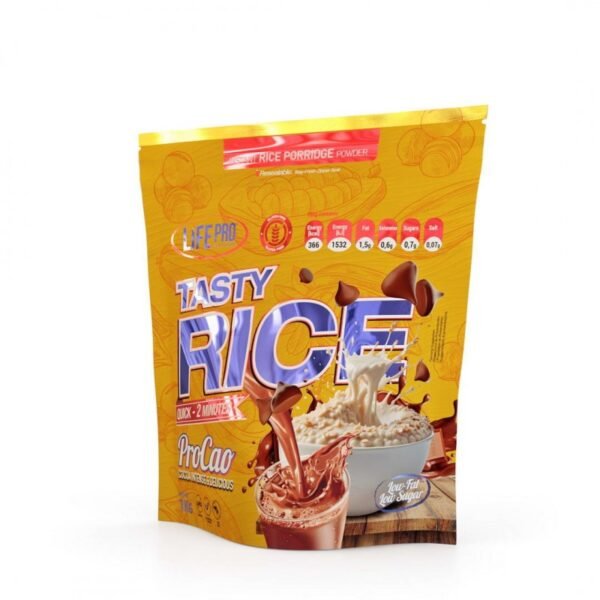 HARINA DE ARROZ LIFE PRO FIT FOOD TASTY RICE 1KG - Imagen 2