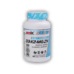 Vitaminas y Minerales D3 - K2 - MG - ZN 90 Vege-Caps AMIX PERFORMANCE