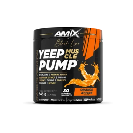 Pre-entreno Yeep Jump Caff 345 gr AMIX Black Line