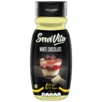 Salsa Zero Sabor Chocolate Blanco ServiVita 320 ml AMIX