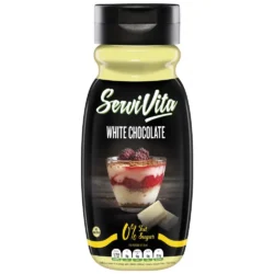 Salsa Zero Sabor Chocolate Blanco ServiVita 320 ml AMIX