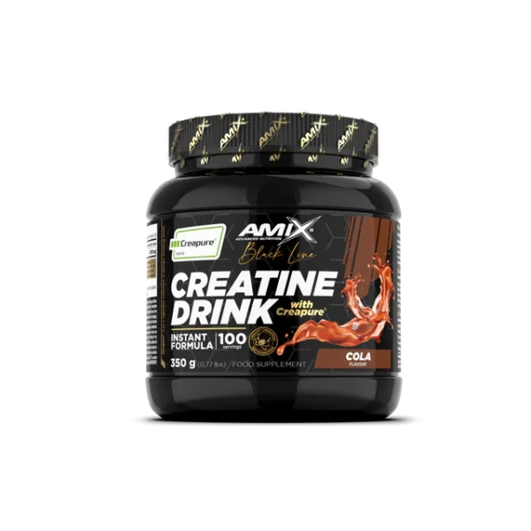 Creatina Creapure Drink 350 gr AMIX Black Line - Imagen 2