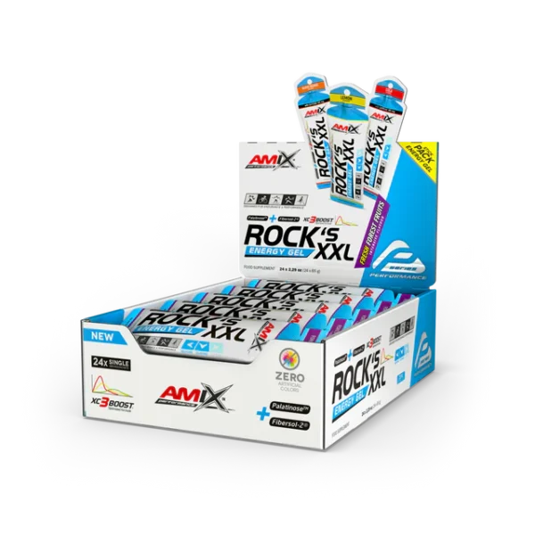 Geles Energéticos Rock's Energy Gel XXL Sin Cafeína Amix Performance - Imagen 2