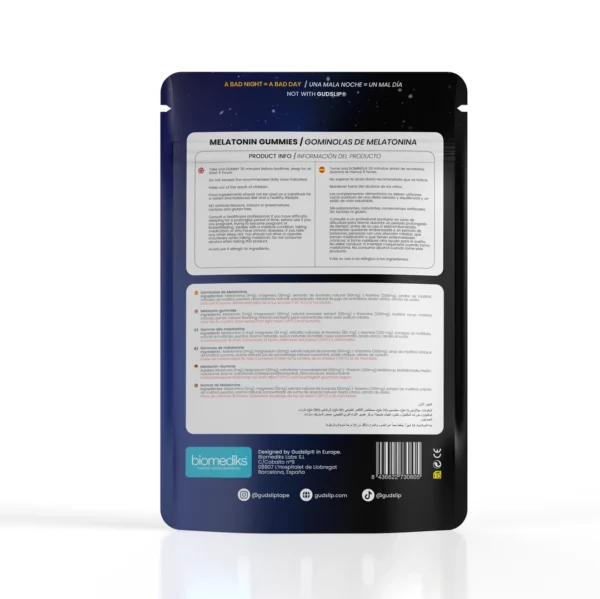 Gominolas de Melatonina Gudslip - Imagen 2