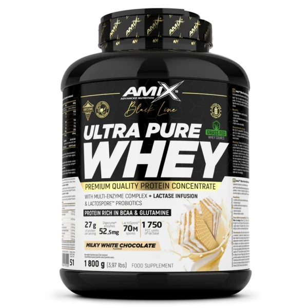 Proteína Ultra Pure Whey AMIX Black Line - Imagen 7