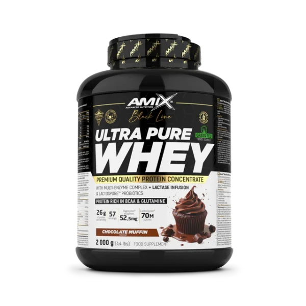 Proteína Ultra Pure Whey AMIX Black Line - Imagen 4