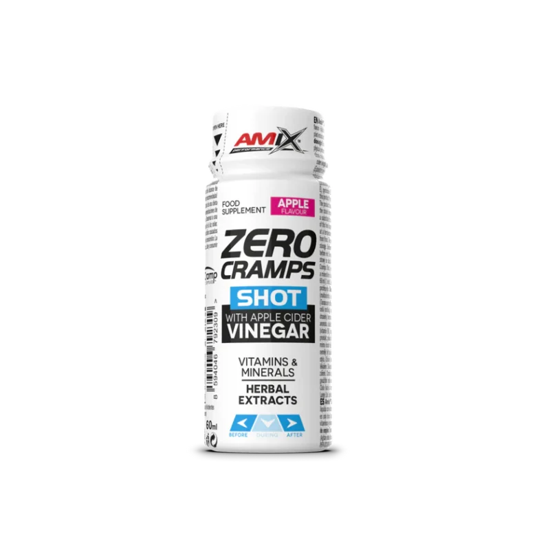 Tienda Suplementos Deportivos 16 zero cramps SHOT 60ml apple