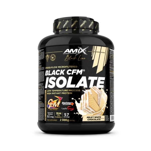 Proteína Black CFM Isolate 2KG AMIX Black Line - Imagen 2