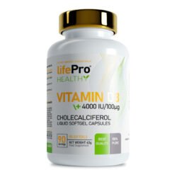 Life Pro d3 4000 Ui With Olive Oil 90 Softgels