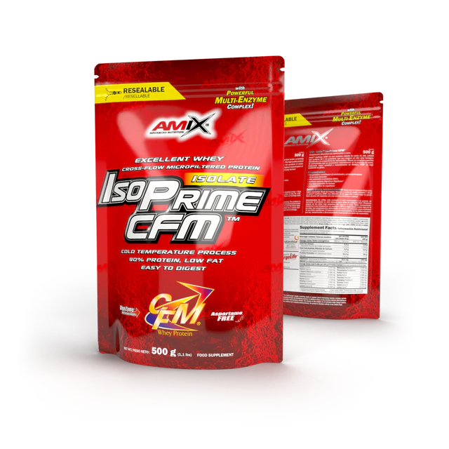 CFM_500g Proteína IsoPrime CFM Isolate 500g AMIX - Imagen 1