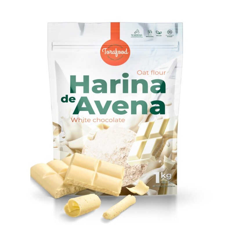 Harina de avena white chocolate 1