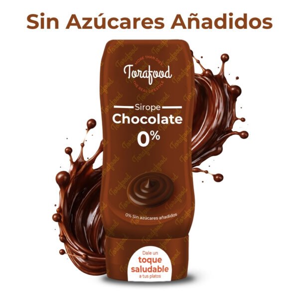 Sirope Zero Chocolate 330ml Torafood - Imagen 2