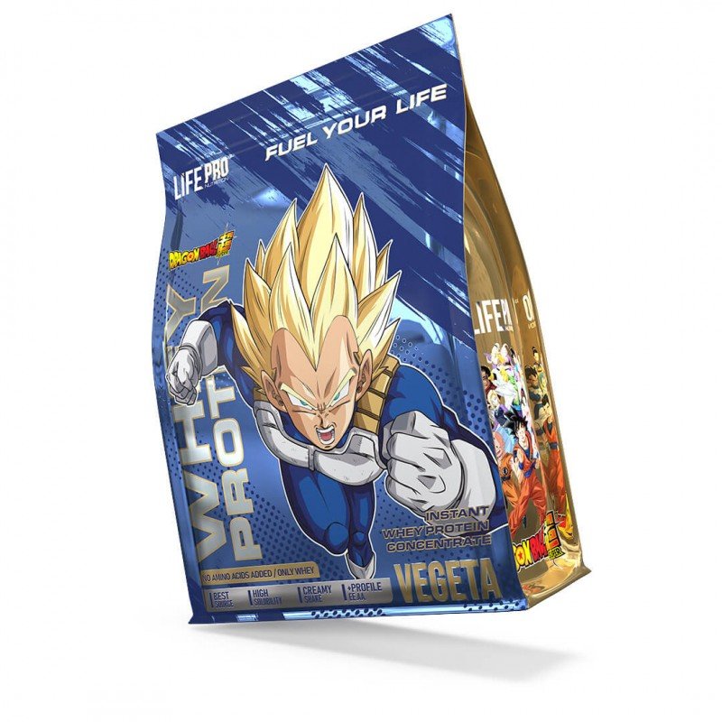 life pro whey dragon ball super limited edition vegeta 1