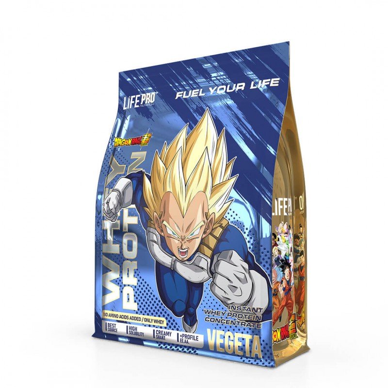life pro whey dragon ball super limited edition vegeta